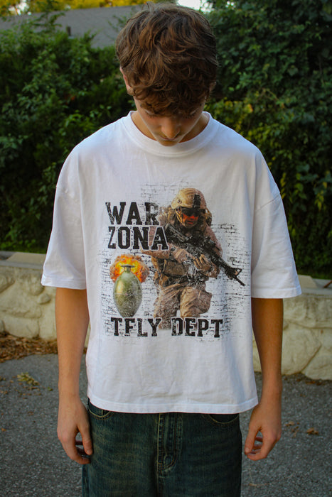 "TFLY DEPT" graphic tee