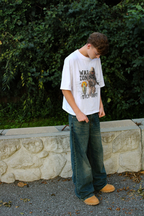 "TFLY DEPT" graphic tee