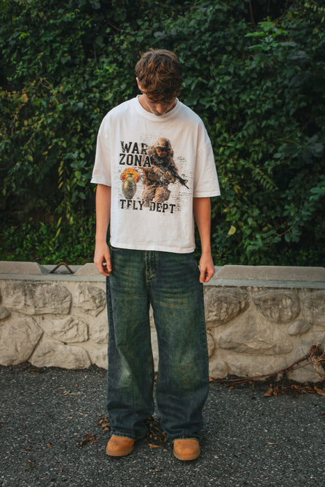 "TFLY DEPT" graphic tee