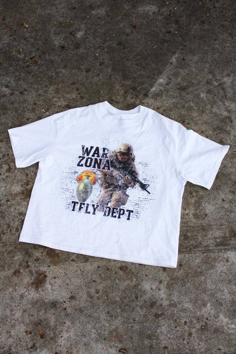 "TFLY DEPT" graphic tee