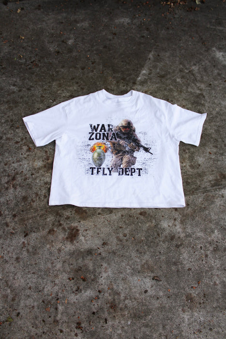 "TFLY DEPT" graphic tee